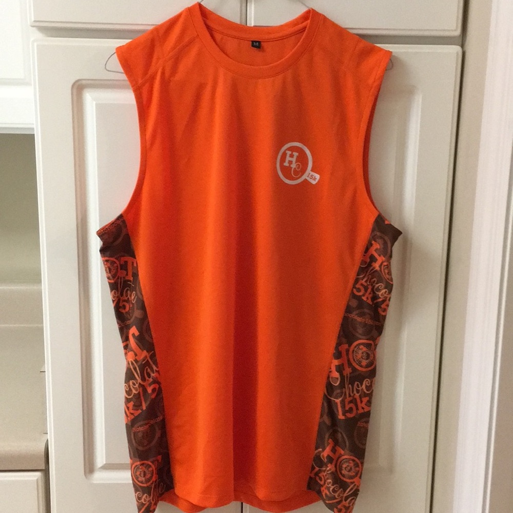 Orange workout top Hot Chocolate brand girls/guys